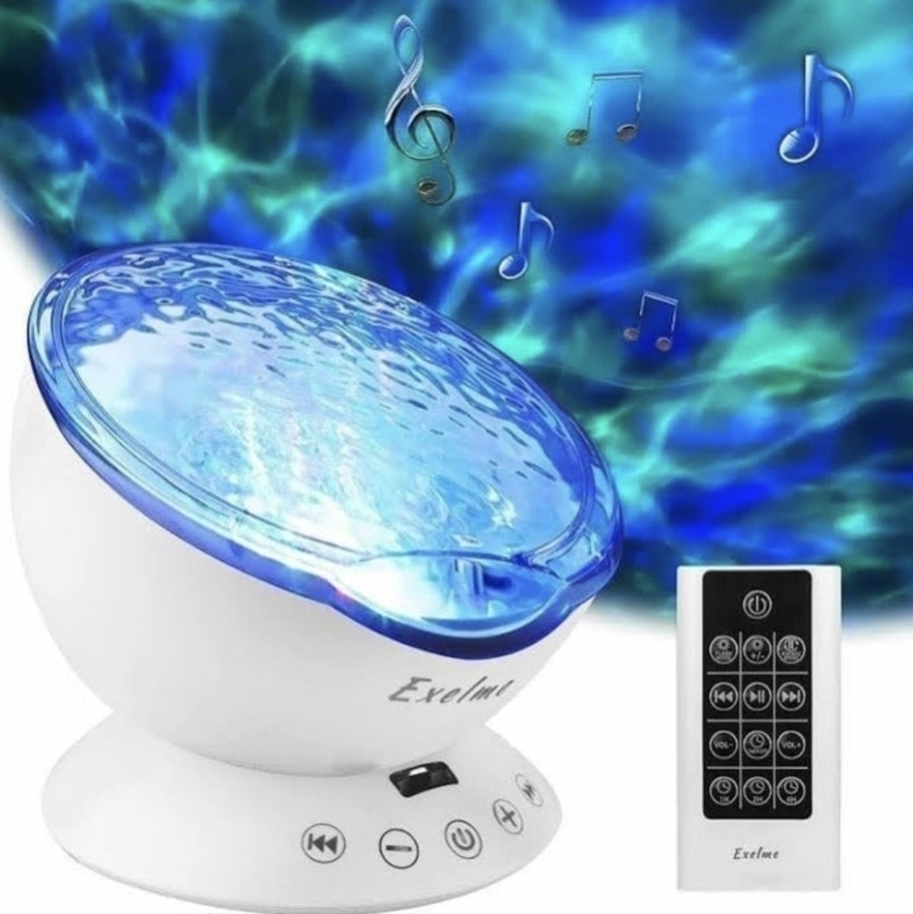 Light Projector & Speaker with Remote